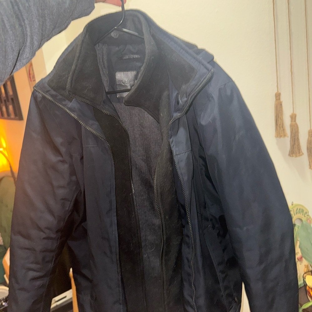 Men's Dark Navy Coat